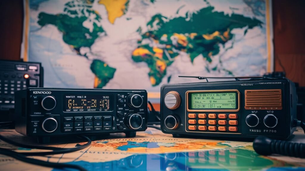 kenwood ts2000 vs yaesu frg 7700