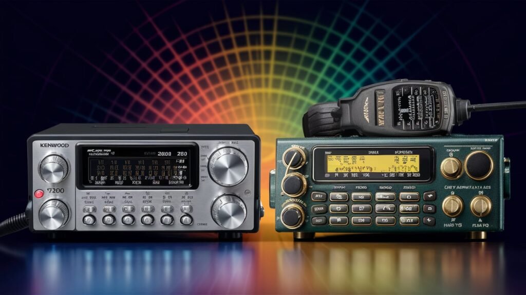 kenwood ts2000 vs yaesu frg 7700