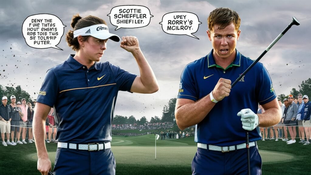 Scottie scheffler has denied rory mcilroy putter claims.